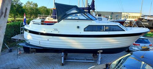 SCAND 25 CLASSIC - Degelijke Noorse polyester Spitsgatter, Watersport en Boten, Motorboten en Motorjachten, Gebruikt, Polyester
