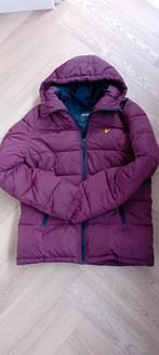 Lyle & Scott Winterjas Bordeaux Maat S, Lyle & Scott, Ophalen of Verzenden, Zo goed als nieuw, Maat 36 (S)