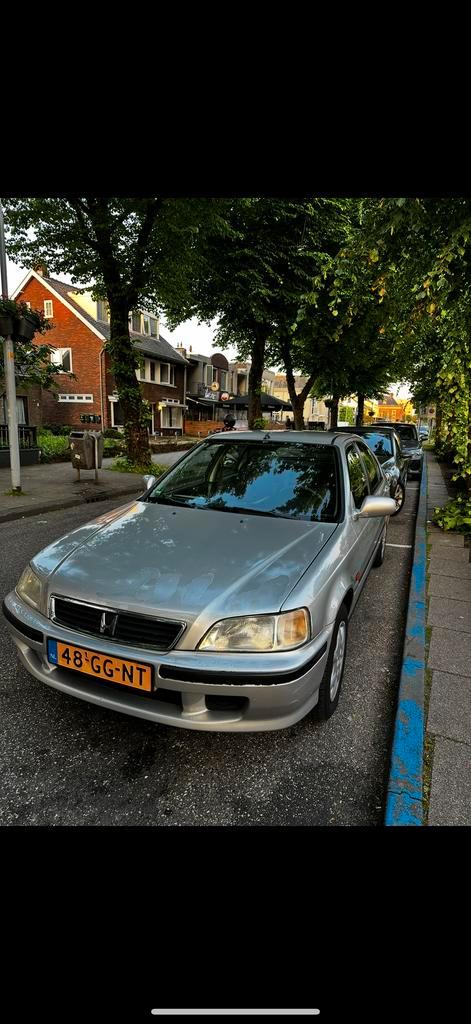 Honda Civic 1.4 I S Grijs, Auto's, Honda, Particulier, Civic, Benzine, Hatchback, Handgeschakeld, Origineel Nederlands, Zilver of Grijs