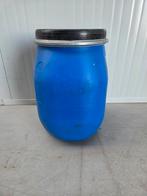 Blauwe tonnen van 30 liter - gespoeld, Ophalen, -, Zo goed als nieuw, -