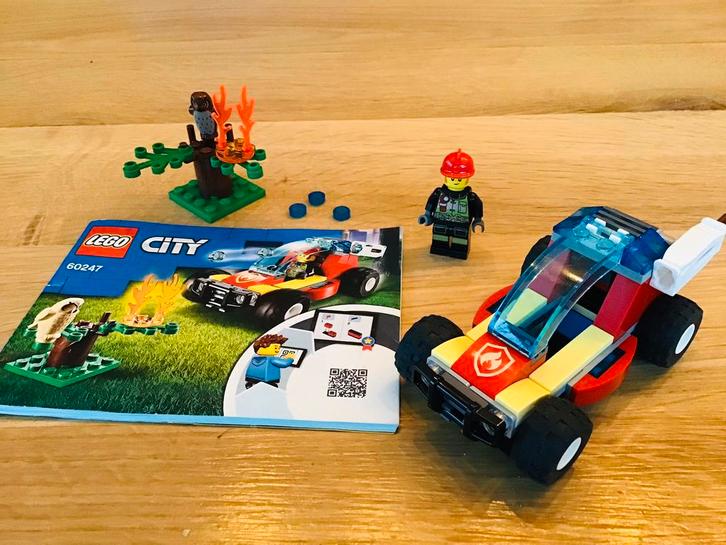 LEGO city 60247, brandweer bosbrand, forest fire, ZGAN, Kinderen en Baby's, Speelgoed | Duplo en Lego, Zo goed als nieuw, Lego