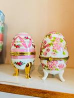 Vintage treasureboxen porseleinen ei, Antiek en Kunst, Verzenden
