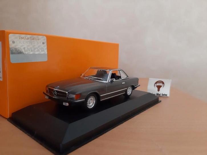 Mercedes Benz 350 SL Hardtop R107 1974 van Maxichamps 1:43, Hobby en Vrije tijd, Modelauto's | 1:43, Nieuw, Auto, Overige merken