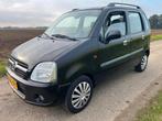 Opel Agila 1.2-16V Flexx | automaat| 62dkm!, Auto's, Opel, Stof, Gebruikt, Zwart, Zwart