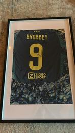 Gesingeerd en ingelijst Brobbey shirt, Ophalen, Zo goed als nieuw, Ajax, Shirt