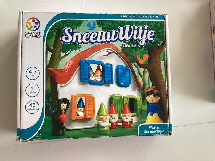 Sneeuwwitje Deluxe - Smart Games, Kinderen en Baby's, Speelgoed | Overig, Zo goed als nieuw, Jongen of Meisje, Ophalen of Verzenden