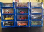 12 en Voiture Tintin auto's Kuifje modelwagen 1:43, Ophalen of Verzenden, Zo goed als nieuw, Auto, Overige merken