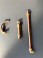 Stukjes buis van koper, Antiek en Kunst, Antiek | Koper en Brons, Ophalen, Koper
