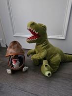 Dinosaurus met baby en ei, Kinderen en Baby's, Speelgoed | Knuffels en Pluche, Ophalen of Verzenden, Overige typen