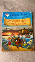 Geronimo Stilton - 1 De ontdekking van Amerika, Geronimo Stilton, Eén stripboek, Ophalen of Verzenden, Zo goed als nieuw