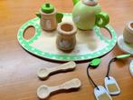 EverEarth theeservies compleet houten speelgoed, Kinderen en Baby's, Speelgoed | Houten speelgoed, Overige typen, Ophalen of Verzenden