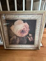 Groot bloem schilderij, Huis en Inrichting, Woonaccessoires | Schilderijen, Tekeningen en Foto's, Ophalen, 125 cm of meer, Zo goed als nieuw