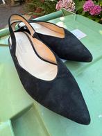 Zwarte nubuk slingbacks van Peter Kaiser 39, Kleding | Dames, Schoenen, Peter Kaiser, Schoenen met lage hakken, Zwart, Ophalen of Verzenden