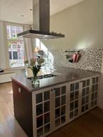 IKEA keuken roomwit met extra hoog werkblad, Huis en Inrichting, Ophalen, Gebruikt, 200 cm of meer, 200 cm of meer