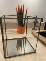 Glass Candle Holder Box, Ophalen, Gebruikt, Glas, Minder dan 50 cm