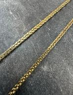 Prachtige 14k gouden vossenstaart ketting, Sieraden, Tassen en Uiterlijk, Kettingen, Ophalen of Verzenden, Nieuw, Goud