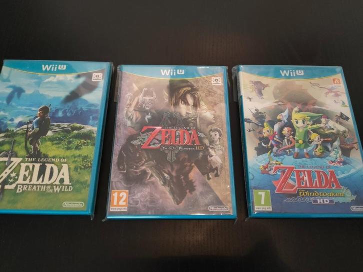 Zelda verzameling games, miniworld, figurine, puzzels, Spelcomputers en Games, Games | Nintendo Wii, Zo goed als nieuw, Avontuur en Actie
