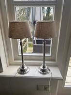 Twee Riviera Maison tafellampen lampen voet en kap, Huis en Inrichting, Lampen | Tafellampen, Ophalen of Verzenden, Gebruikt, Metaal
