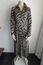travelstofjurk van by Swan maat S, Kleding | Dames, Jurken, Ophalen, Overige kleuren, Zo goed als nieuw, Maat 36 (S)