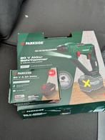 Parkside 20V Accu-Boorhamer en 4Ah Accu Nieuw!, Boor- en/of Breekhamer, Nieuw, Ophalen of Verzenden, Minder dan 400 watt