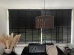 4 x 2x2 meter hout jalozie gordijnen met montage set, Huis en Inrichting, Ophalen of Verzenden, Zo goed als nieuw, Zwart, 200 cm of meer