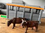Veewagen met 2 koeien Bruder, Kinderen en Baby's, Speelgoed | Speelgoedvoertuigen, Ophalen of Verzenden, Gebruikt