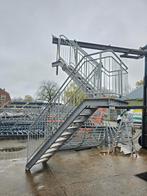Stalen trap gegalv hoog 3.7mtr nob115