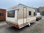 Dethleffs RM3 Caravan '92, 4 persoons + Luifel, Caravans en Kamperen, Omvormbare zithoek, 75 kg, Bedrijf, Treinzit