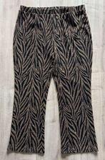 Zizzi Zebraprint pantalon broek, Ophalen of Verzenden, Zo goed als nieuw, Zwart, Broek of Spijkerbroek