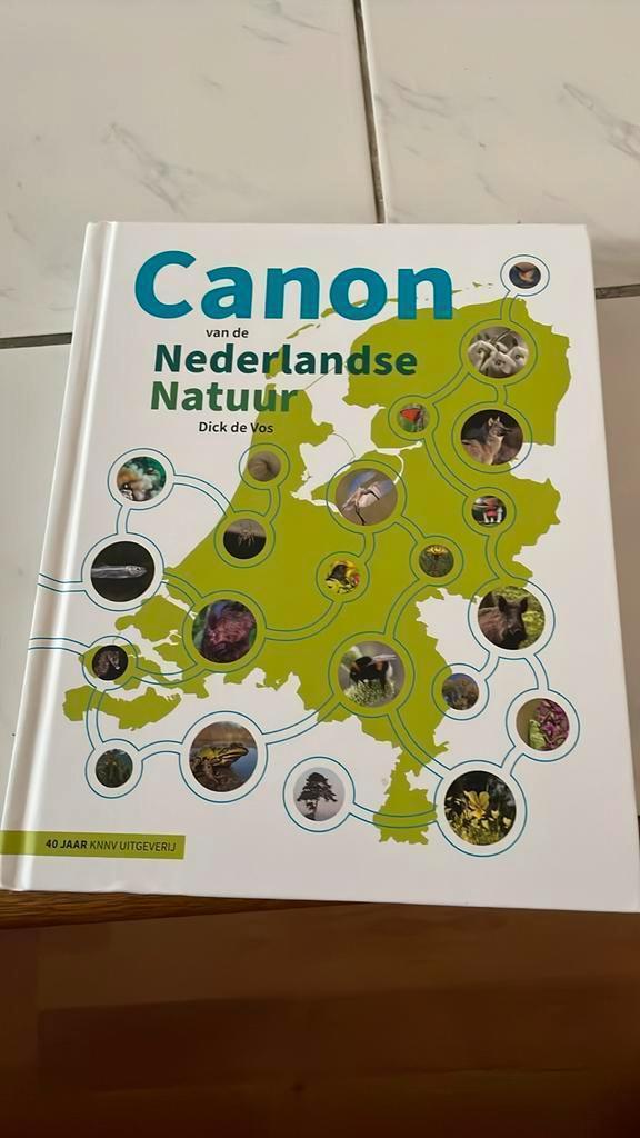Canon van de Nederlandse natuur 1e druk - Dick de Vos, Boeken, Natuur, Nieuw, Natuur algemeen, Ophalen of Verzenden