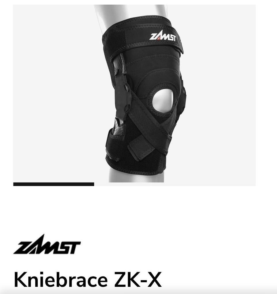 Nieuw in doos: Zamst ZK-X Kniebrace MAAT  M., Diversen, Braces, Nieuw, Ophalen of Verzenden