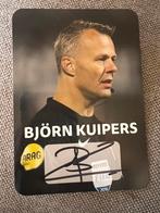 fotokaart Bjorn Kuipers met handtekening, Verzenden, Zo goed als nieuw, Spelerskaart