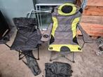 2 Campingstoelen - Gebruikt, Ophalen of Verzenden, Gebruikt, Campingstoel