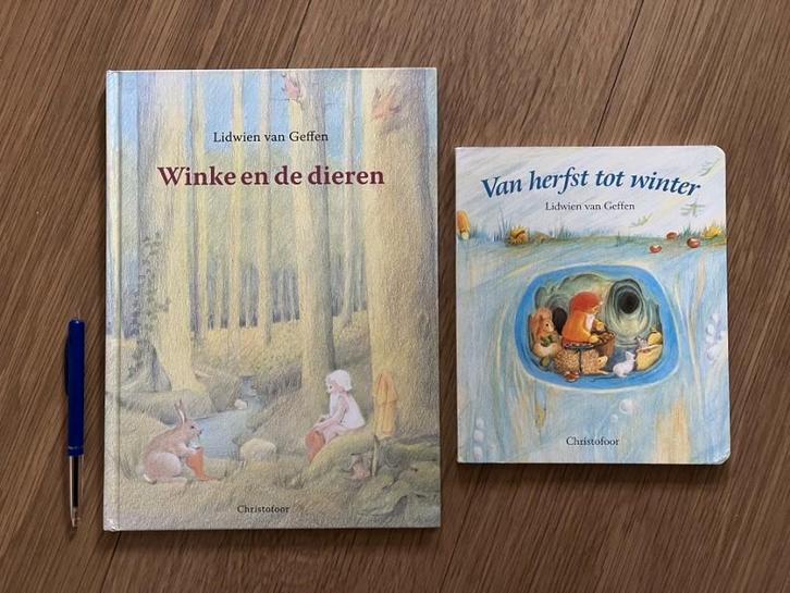 Lidwien van Geffen Winke en de dieren Van herfst tot winter, Boeken, Prentenboeken en Plaatjesalbums, Gelezen, Ophalen of Verzenden