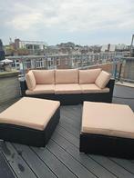 Superb Condition Outdoor Patio Couch Set, Ophalen, Rotan, 3 zitplaatsen, Zo goed als nieuw
