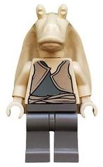 Lego Star Wars SW0017 Jar Jar Binks, Ophalen of Verzenden, Zo goed als nieuw, Losse stenen, Lego