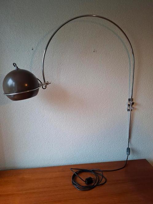 Gepo wandlamp vintage eyeball lamp bollamp, Huis en Inrichting, Lampen | Wandlampen, Zo goed als nieuw, Metaal, Ophalen