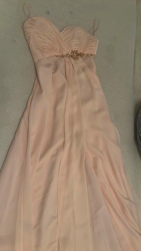 prachtige jurk, Kleding | Dames, Trouwkleding en Trouwaccessoires, Zo goed als nieuw, Trouwjurk, Blauw, Ophalen