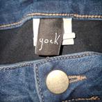 YOEK B5598 FLARE JEANS  kleur blauw - maat 46 -  ALS NIEUW!, Kleding | Dames, Grote Maten, Yoek, Blauw, Ophalen of Verzenden, Zo goed als nieuw