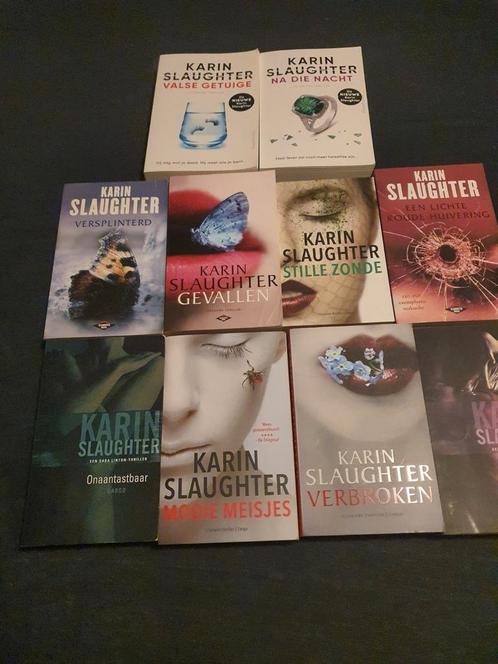 Karin Slaughter boeken boek 10x, Boeken, Thrillers, Zo goed als nieuw, Nederland, Ophalen