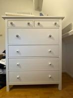 Witte Kast met Lades, Huis en Inrichting, Kasten | Ladekasten, Ophalen, 5 laden of meer, 100 tot 150 cm, 50 tot 100 cm