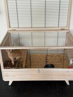 Beeztees alby konijnenkooi wit, Kooi, 60 tot 90 cm, Ophalen of Verzenden, Hamster
