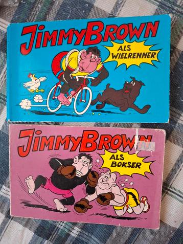 Jimmy Brown Stripboeken - Wielrenner & Bokser beschikbaar voor biedingen