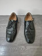 GEOX Heren Nette Veter Leerschoenen Zwart maat 41, Ophalen of Verzenden, Gedragen, Zwart