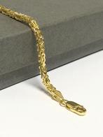 14 K Gouden Koningsarmband Byzantijns - 18 cm / 7,7 g