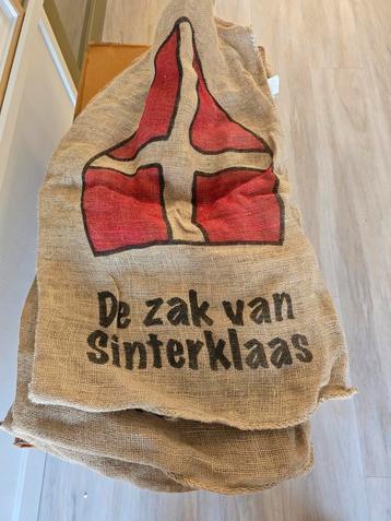 Sinterklaas zak jute (3 stuks) beschikbaar voor biedingen
