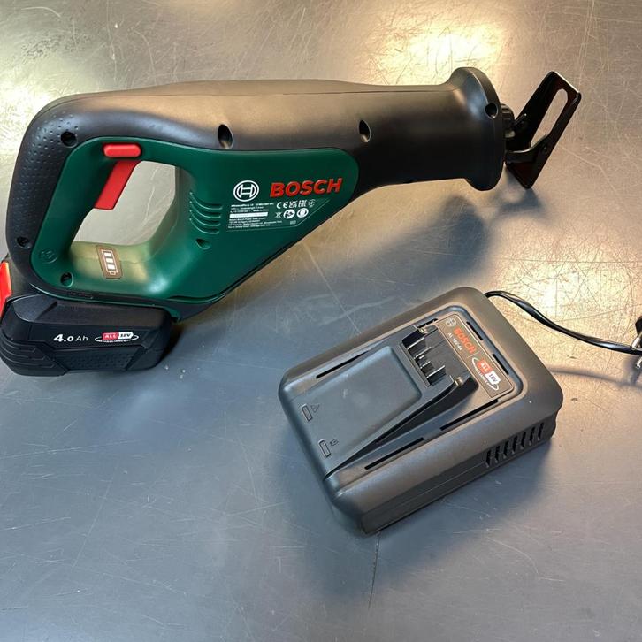 Bosch Advancerecip 18 reciprozaag + accu 4.0 AH + lader, Doe-het-zelf en Verbouw, Gereedschap | Zaagmachines, Nieuw