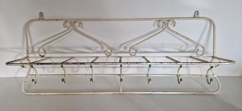 Smeedijzeren kapstok, Huis en Inrichting, Woonaccessoires | Kapstokken, Gebruikt, Wandkapstok, Minder dan 100 cm, Metaal, Ophalen