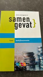 Samengevat havo Bedrijfseconomie, Nederlands, Ophalen of Verzenden, A. Maurer, Zo goed als nieuw