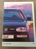 VW Volkswagen Golf VR6 autofolder 1994, Ophalen of Verzenden, Nieuw, Volkswagen